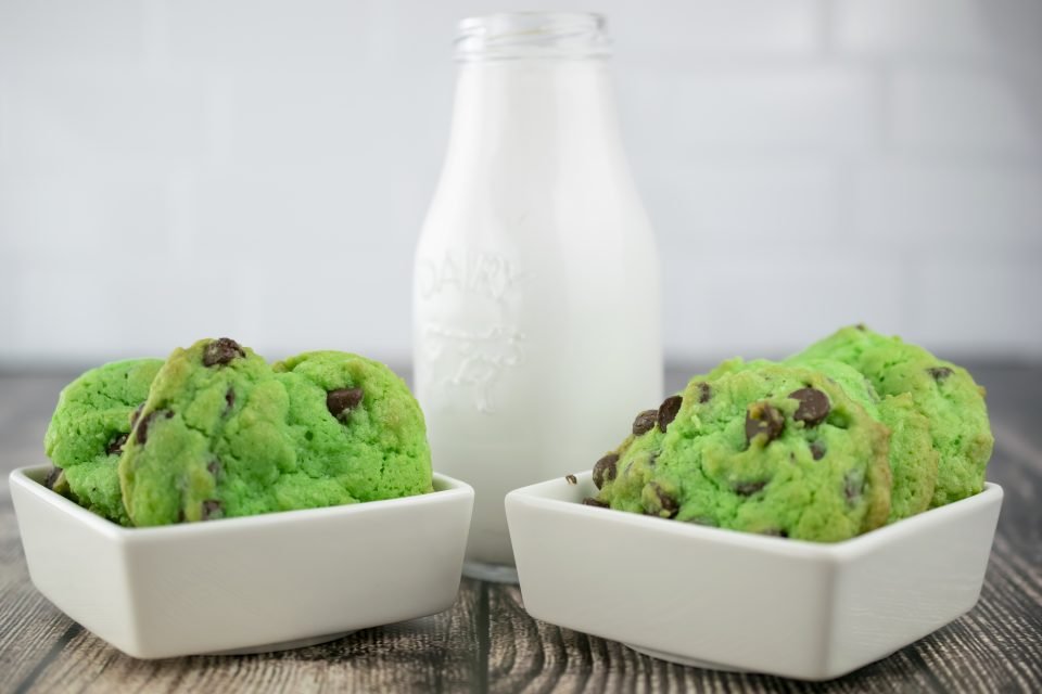 Lucky Shamrock Cookies