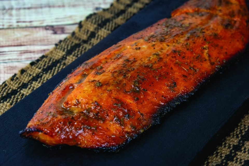 Grilled Glazed Salmon