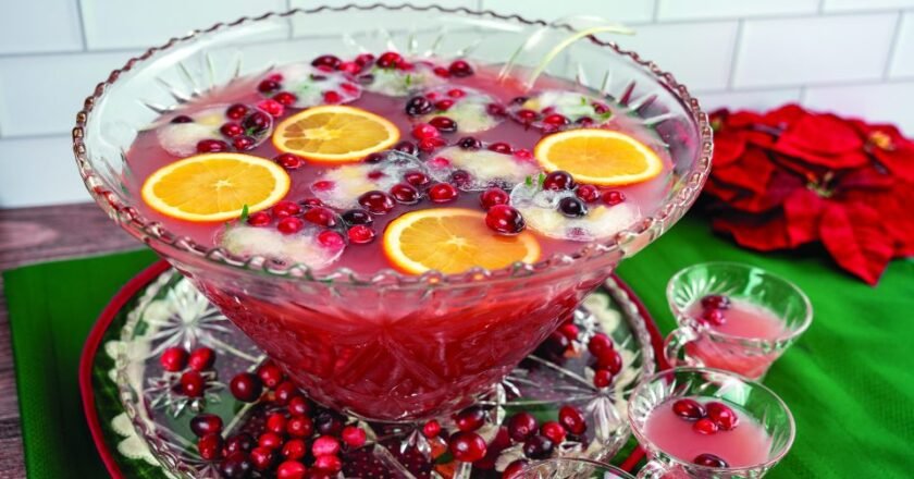 Christmas Cranberry Punch