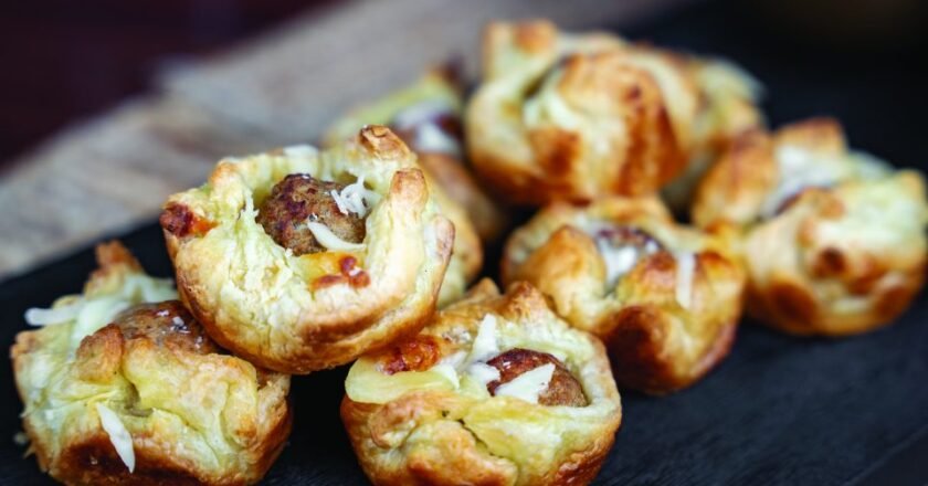 Cheesy Meatball Bombs