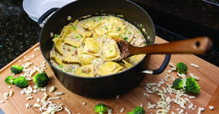 Rotisserie Chicken Ravioli