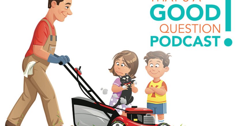 Thats a Good Question! Podcast Episode 9: Am I a Lawnmower Parent?