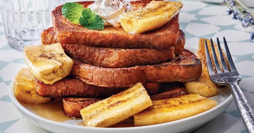 Bananas Foster French Toast