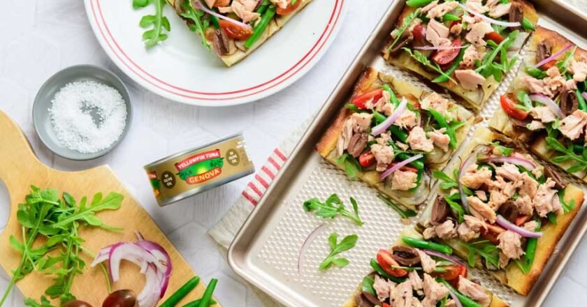 Flatbread Nicoise