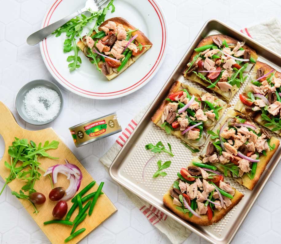 Flatbread Nicoise