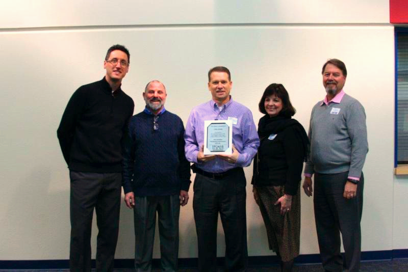 Chris Hahn Receives Distinguished Administrator Award